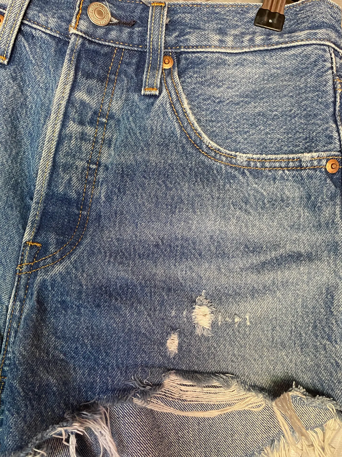 Short de Mezclilla Levi's Premium 501 Original, Talla 26 / 36-38 Chile 11