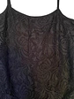 Polera Negra Sin Mangas con Encaje Frontal Ann Taylor Factory, Talla M - Miniatura 6