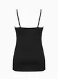 Polera Negra Sin Mangas con Encaje Frontal Ann Taylor Factory, Talla M - Miniatura 2