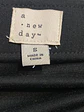 Falda Corta Negra Cruzada con Nudo A New Day, Talla S - Miniatura 7