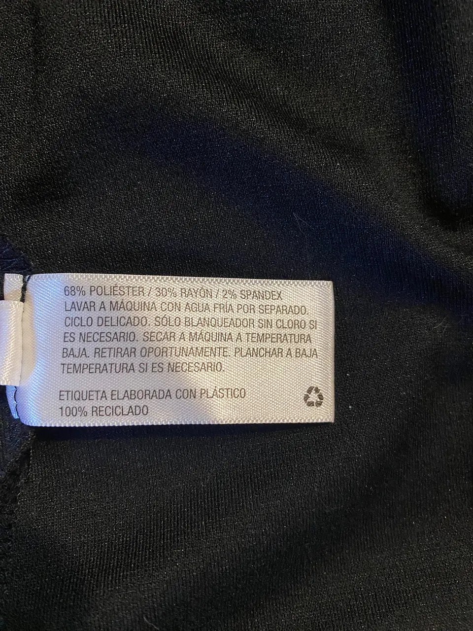 Falda Corta Negra Cruzada con Nudo A New Day, Talla S 8