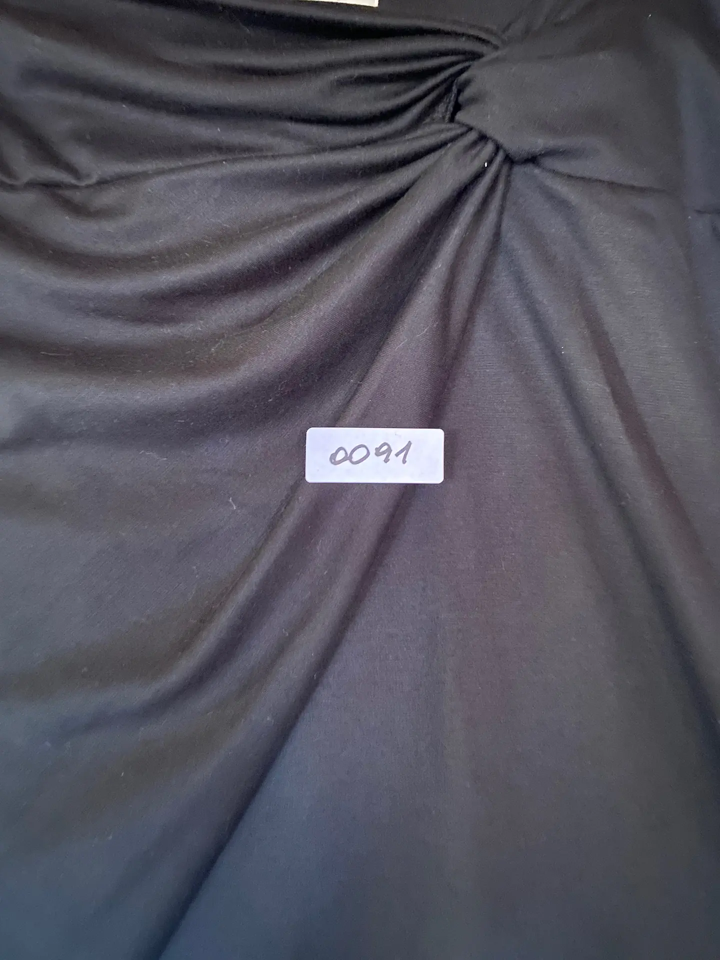 Falda Corta Negra Cruzada con Nudo A New Day, Talla S 9