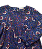 Vestido de Niña Azul con Flores Ficcus, Talla 6 - Miniatura 5
