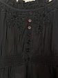 Vestido Corto Negro Nicopoly Bordados y Mostacillas, Talla S - Miniatura 6