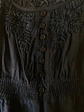 Vestido Corto Negro Nicopoly Bordados y Mostacillas, Talla S - Miniatura 10