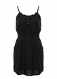 Vestido Corto Negro Nicopoly Bordados y Mostacillas, Talla S - Miniatura 1