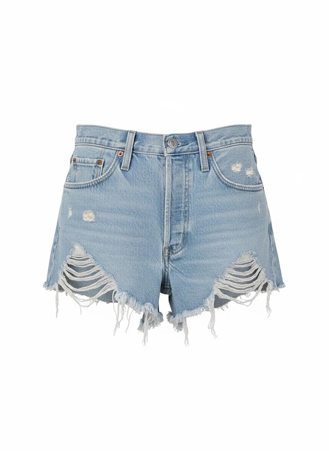 Short de Jeans Levi's 501 Original Calce Alto, Talla 28 / 36 aprox.