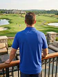 Polera Polo Golf Azul Hombre Izod, Talla XL - Miniatura 4