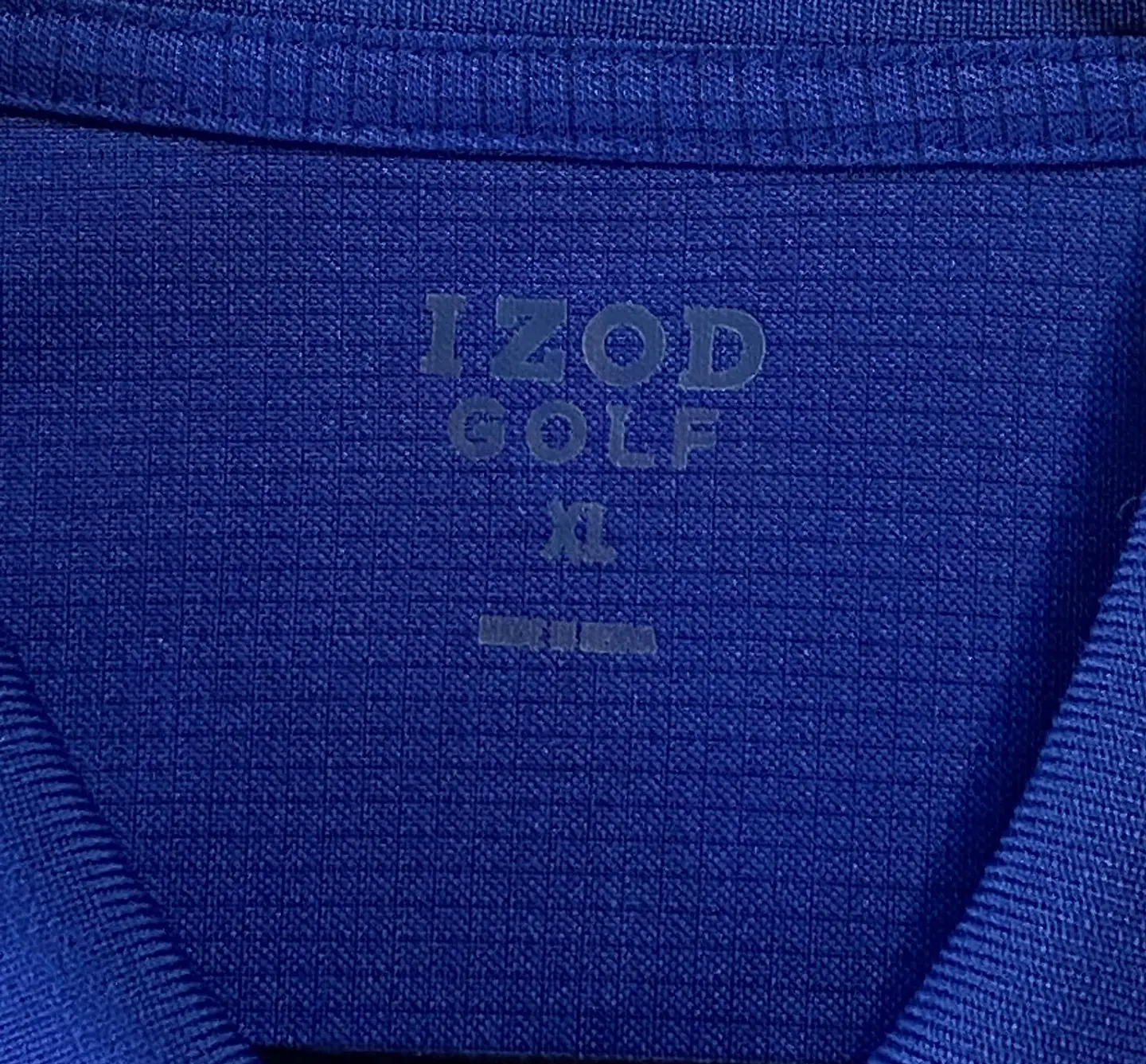 Polera Polo Golf Azul Hombre Izod, Talla XL 7