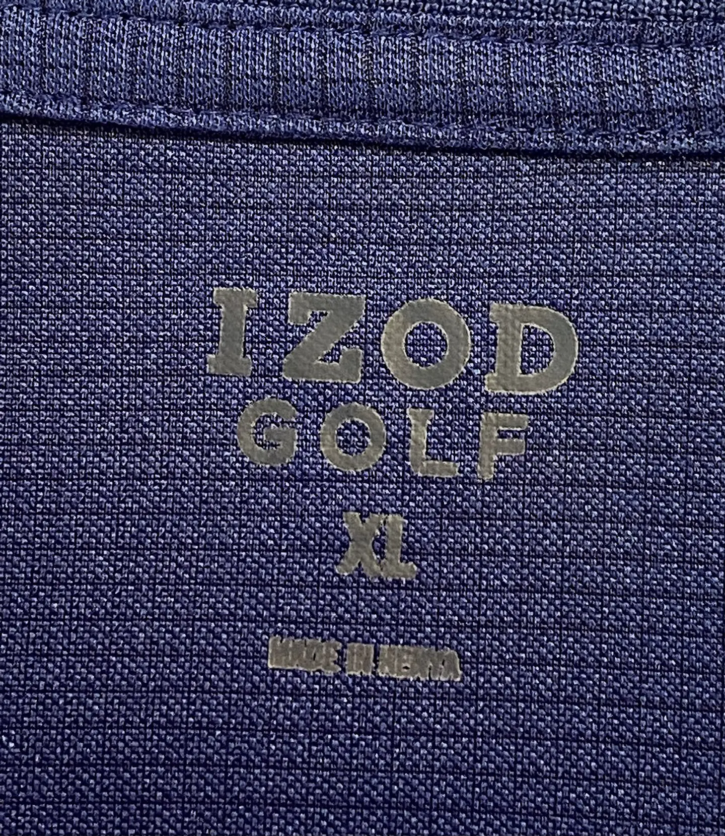 Polera Polo Golf Azul Hombre Izod, Talla XL 8