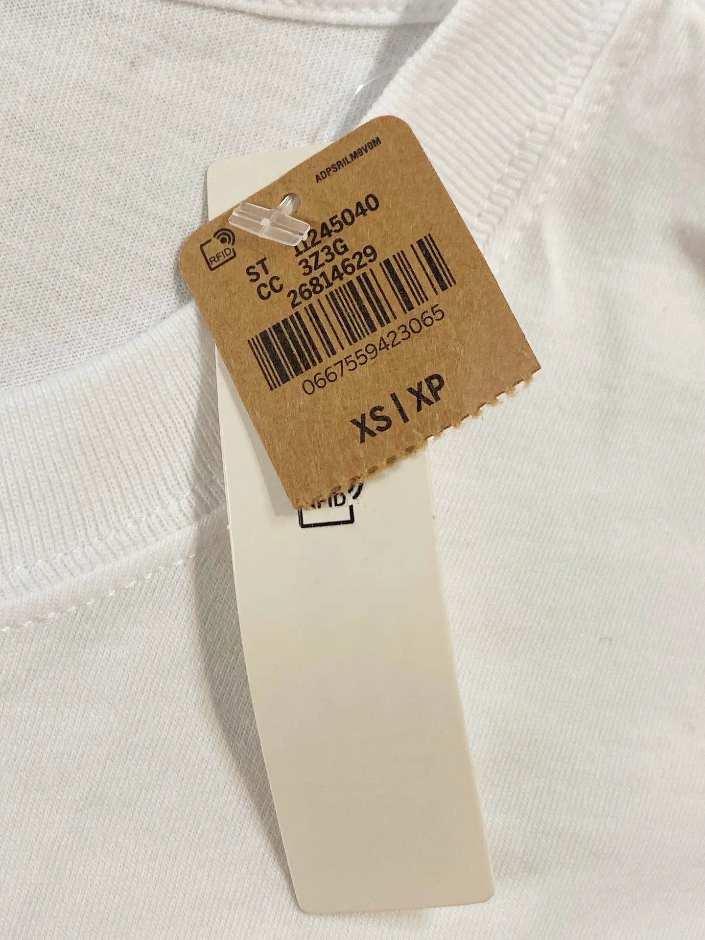 Polera Manga Corta Blanca Mujer Victoria's Secret Pink con Brillantes, Talla XS (NUEVO) 9