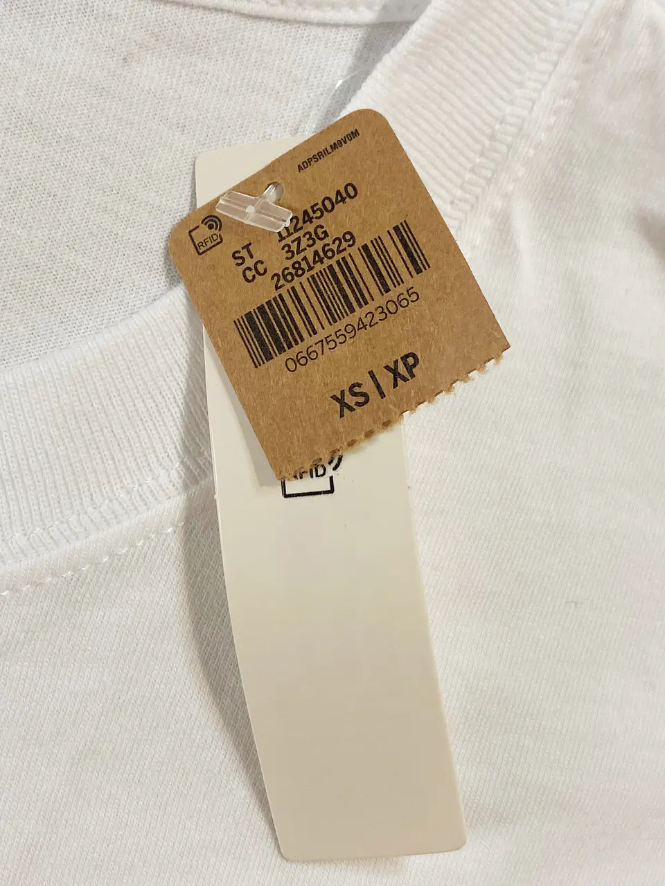 Polera Manga Corta Blanca Mujer Victoria's Secret Pink con Brillantes, Talla XS (NUEVO) 9
