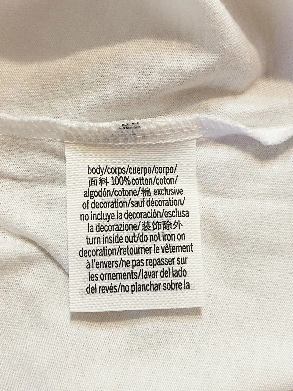 Polera Manga Corta Blanca Mujer Victoria's Secret Pink con Brillantes, Talla XS (NUEVO) 10