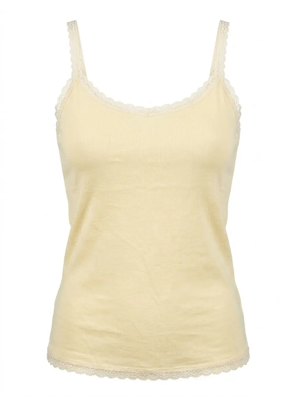 Polera Tirantes Mujer Banana Republic Amarilla, Talla M 1