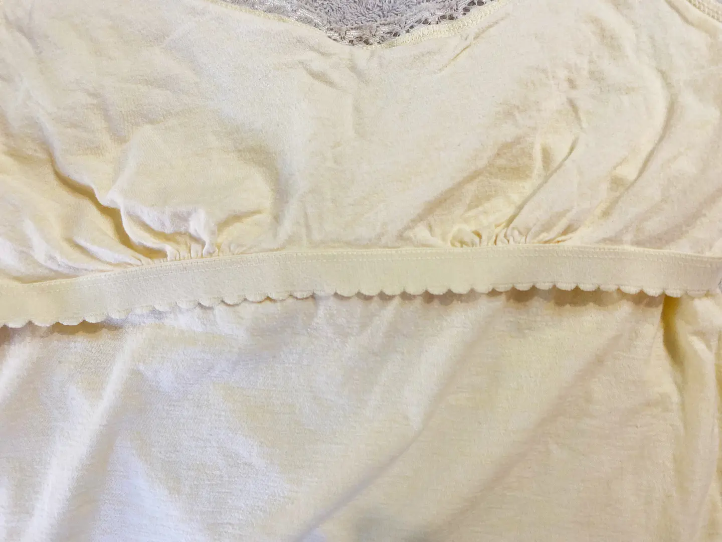 Polera Tirantes Mujer Banana Republic Amarilla, Talla M 9