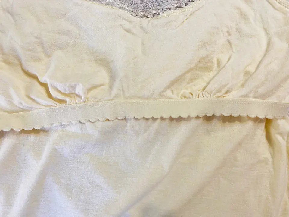 Polera Tirantes Mujer Banana Republic Amarilla, Talla M 9