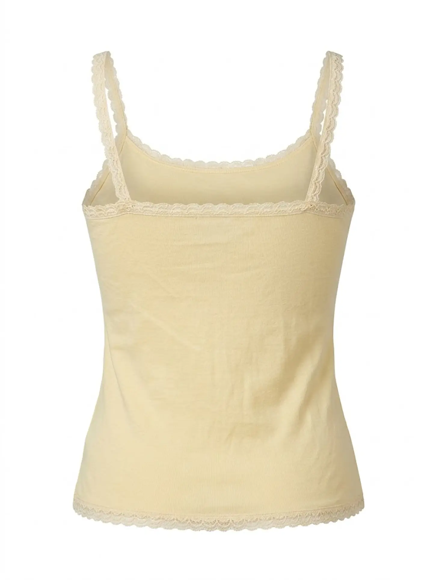 Polera Tirantes Mujer Banana Republic Amarilla, Talla M 2