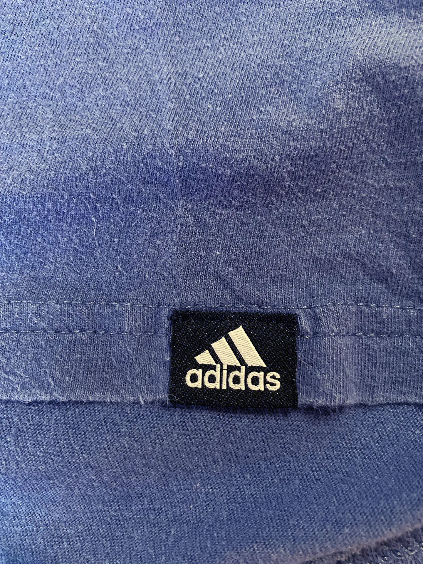 Polera Deportiva Adidas Azul Niño, Talla L 6