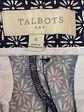 Pantalón Capri Mujer Talbots Estampado Floral Azul - Talla 8 /40 / M - Miniatura 5