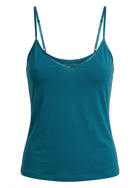 Polera Mujer Banana Republic Azul Calipso - Talla M