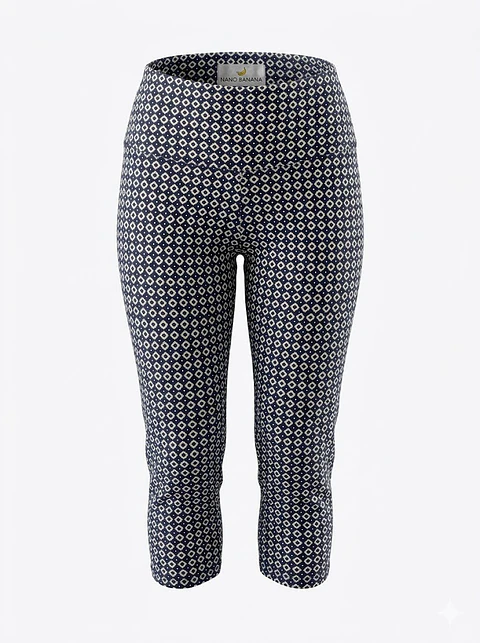 Calzas Capri Mujer Estampadas Talla S