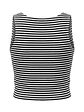 Polera Sin Mangas Mujer Tailor New York A Rayas - Talla M - Miniatura 2