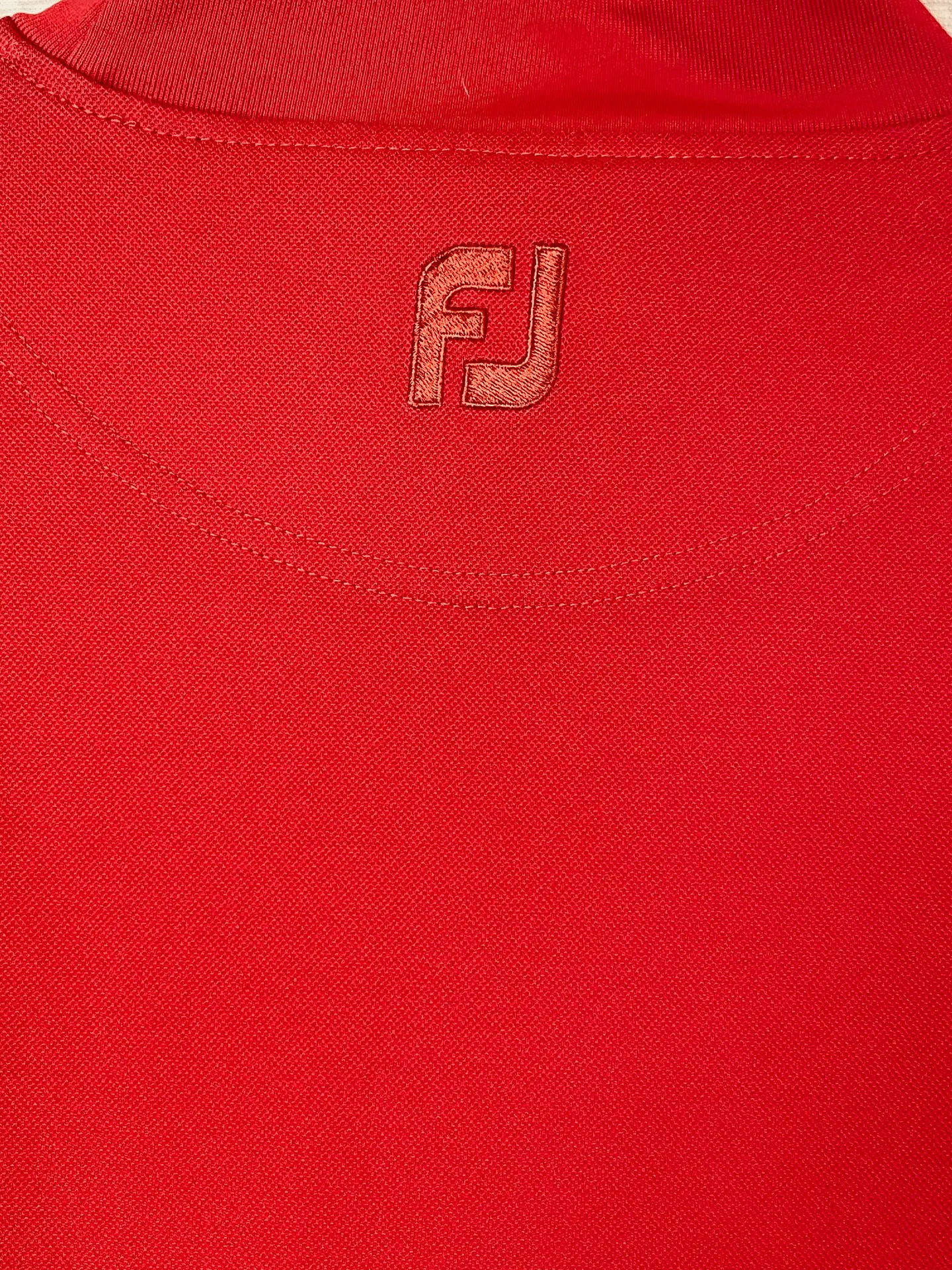 Polera Deportiva Roja Cuello Alto FootJoy - Talla M 8
