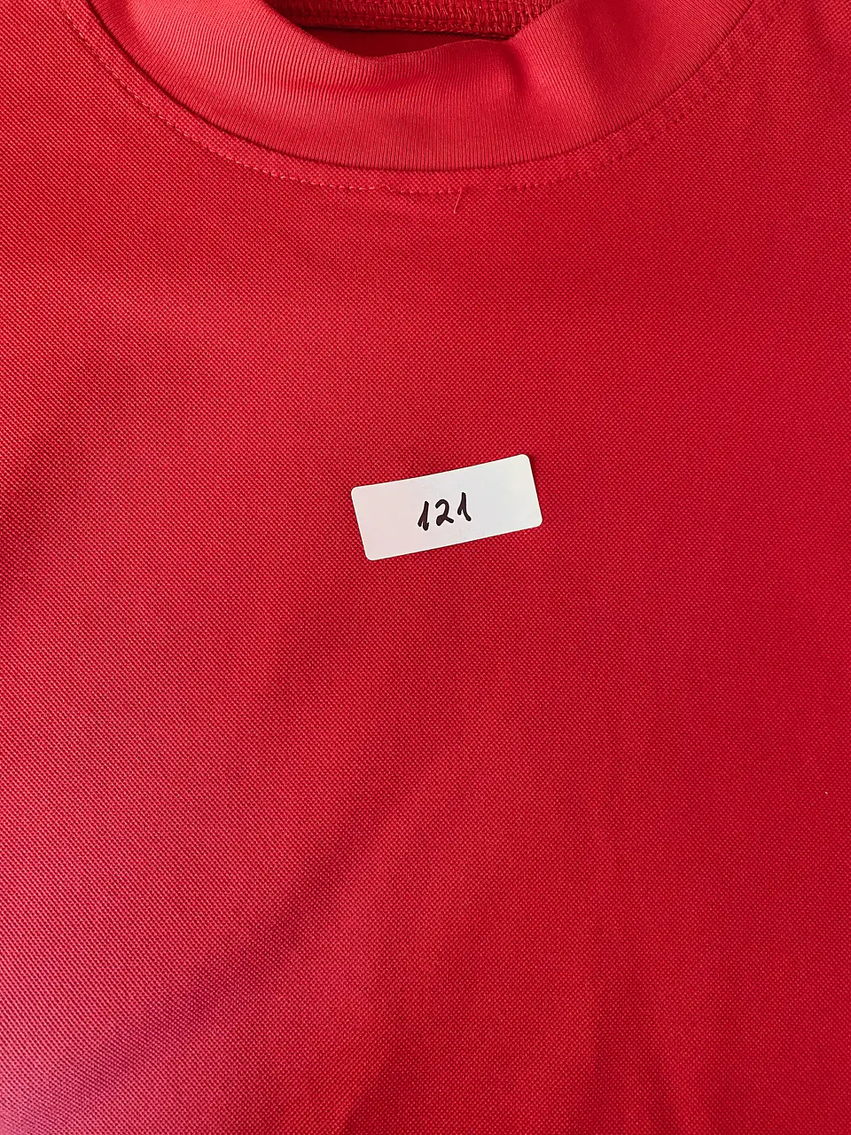 Polera Deportiva Roja Cuello Alto FootJoy - Talla M 12