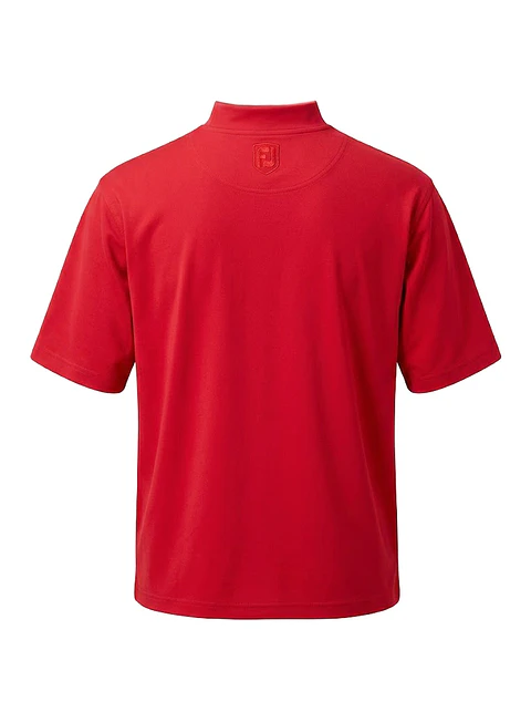 Polera Roja Cuello Alto FootJoy - Talla M