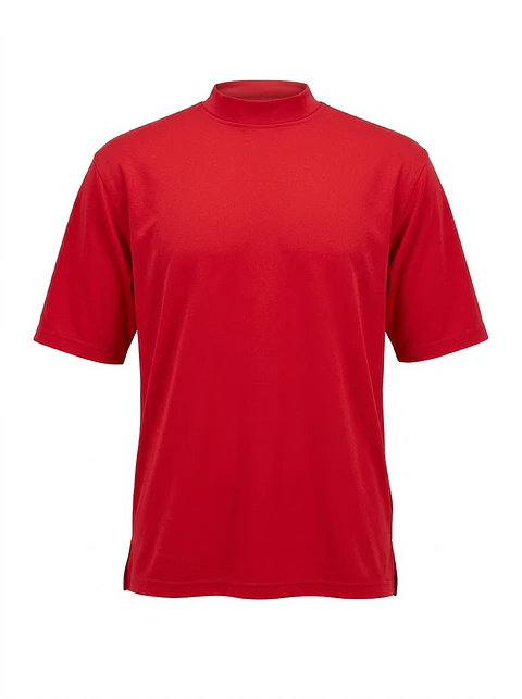 Polera Roja Cuello Alto FootJoy - Talla M