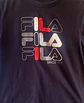 Polera Estampada Infantil Azul Fila - Talla 6/8 - Miniatura 5