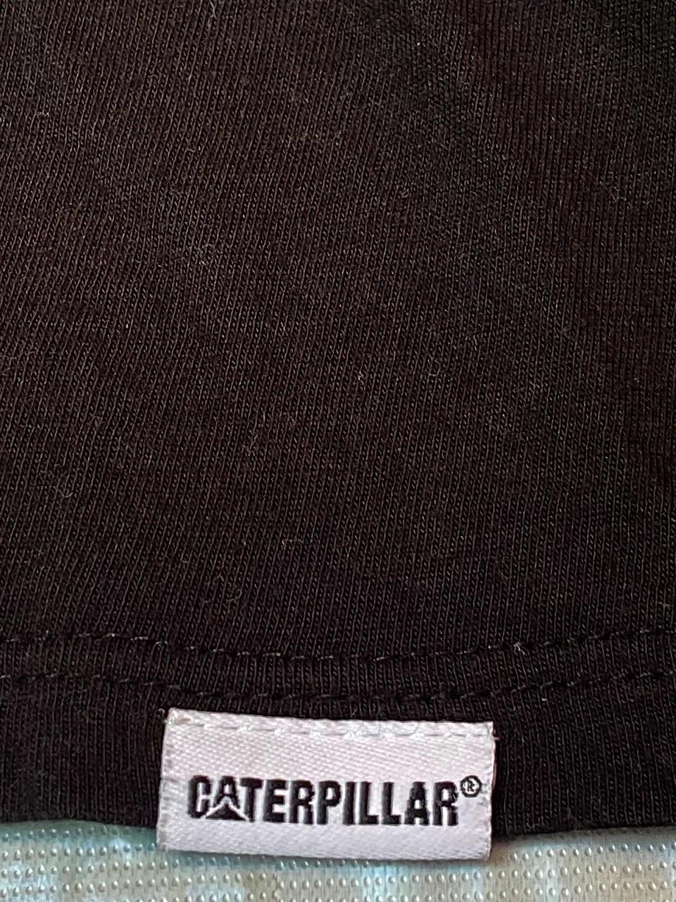 Polera Negra Manga Corta Mujer Caterpillar con Bolsillo - Talla M 6