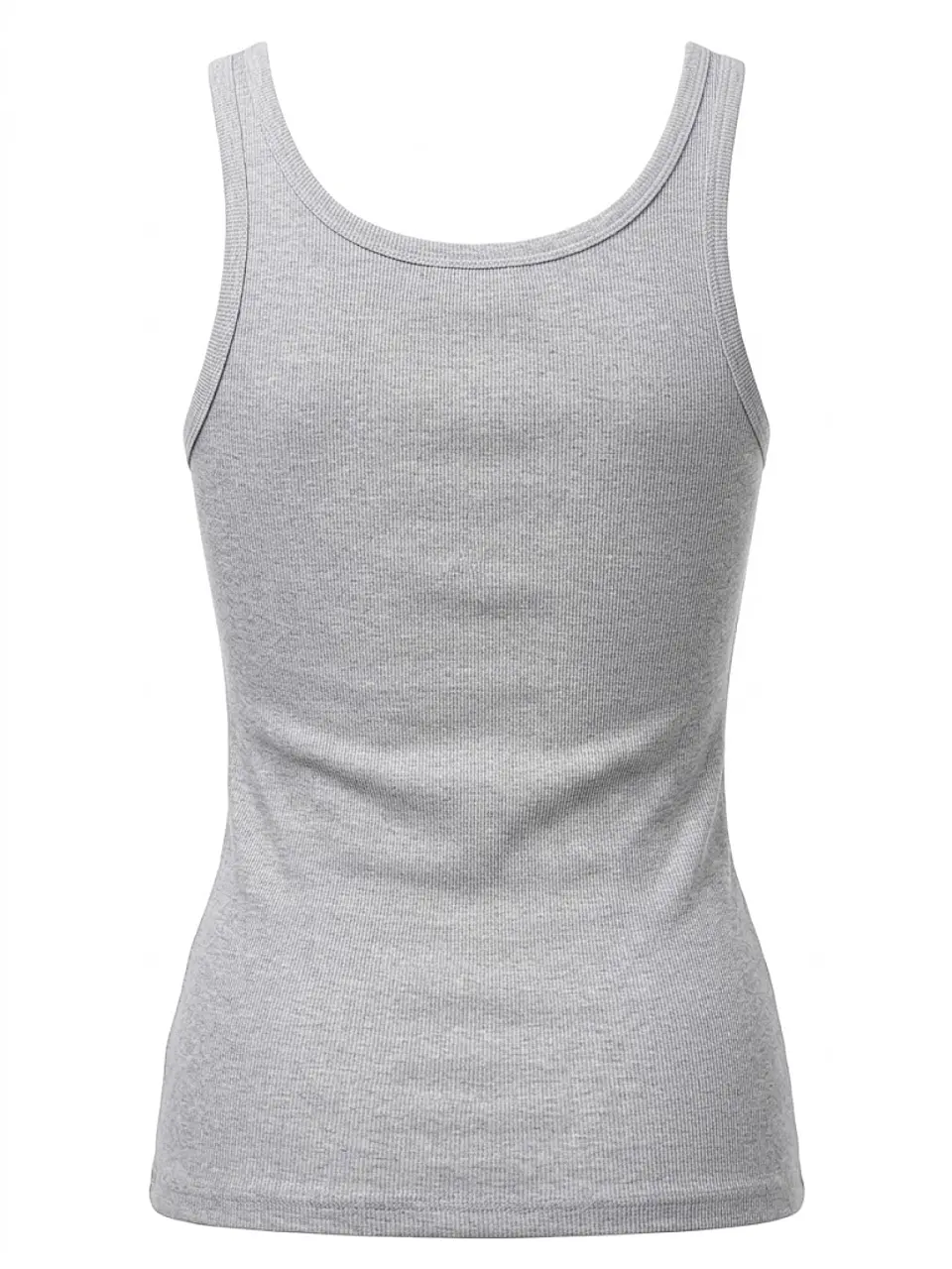 Polera sin Mangas Gris Jaspeado DKNY - Talla S 2