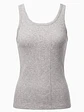Polera sin Mangas Gris Jaspeado DKNY - Talla S - Miniatura 1