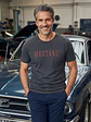 Polera Estampada Hombre Mustang Azul - Talla XL - Miniatura 3