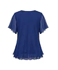 Blusa Elegante Azul Rey Adolfo Classic - Talla L - Miniatura 2