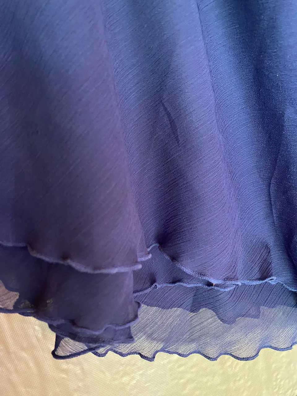 Blusa Elegante Azul Rey Adolfo Classic - Talla L 7