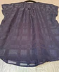 Blusa Azul Marino Texturada Banana Republic - Talla S - Miniatura 7