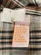 Blusa Cuadrillé Marrón y Beige - Talla 8/10 - M - Miniatura 7
