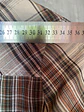 Blusa Cuadrillé Marrón y Beige - Talla 8/10 - M - Miniatura 8