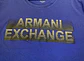 Polera Armani Exchange Azul Mujer - Talla XL - Miniatura 6