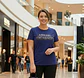 Polera Armani Exchange Azul Mujer - Talla XL - Miniatura 3