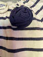 Vestido Infantil Rayado con Flores OshKosh - Talla 12 Meses - Miniatura 7