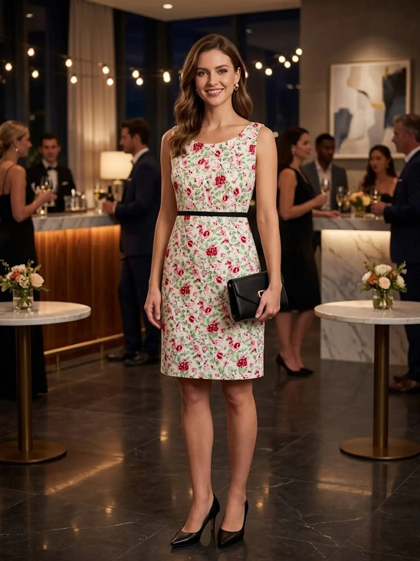 Vestido Estampado Floral Anastassia - Talla 40 3