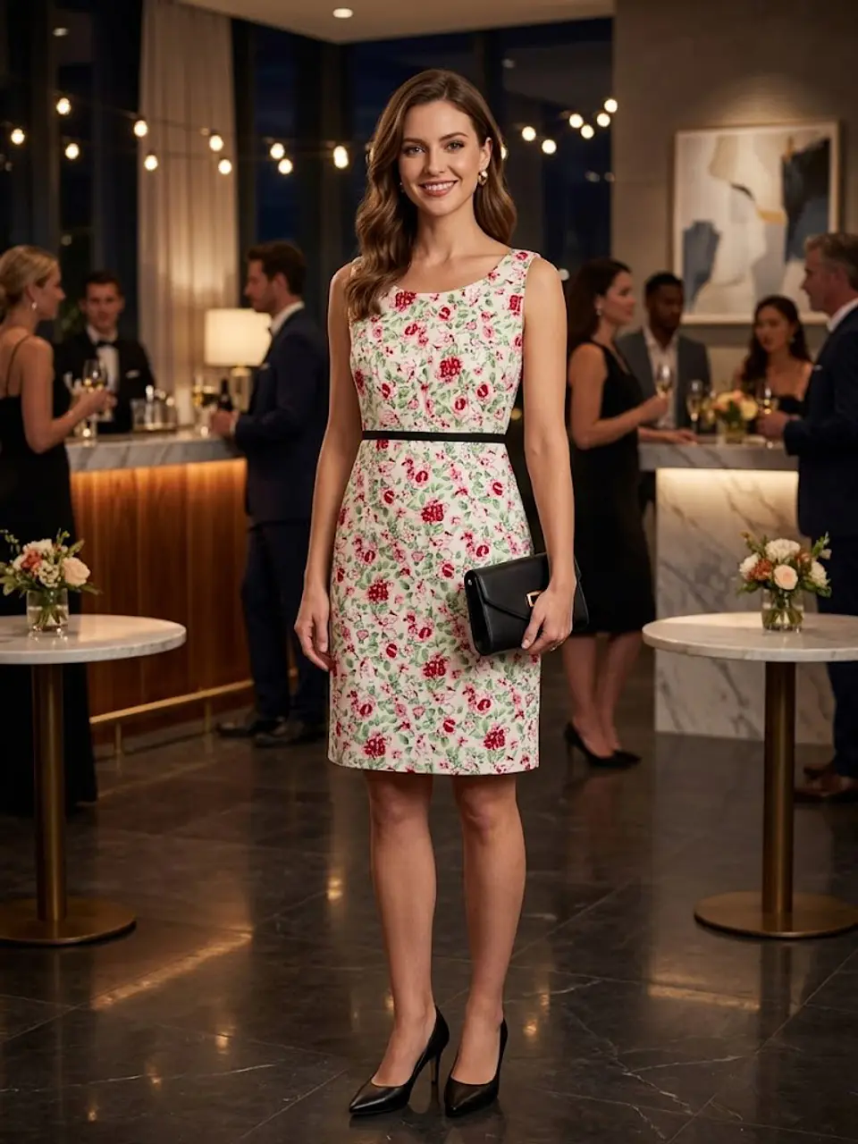 Vestido Estampado Floral Anastassia - Talla 40 3