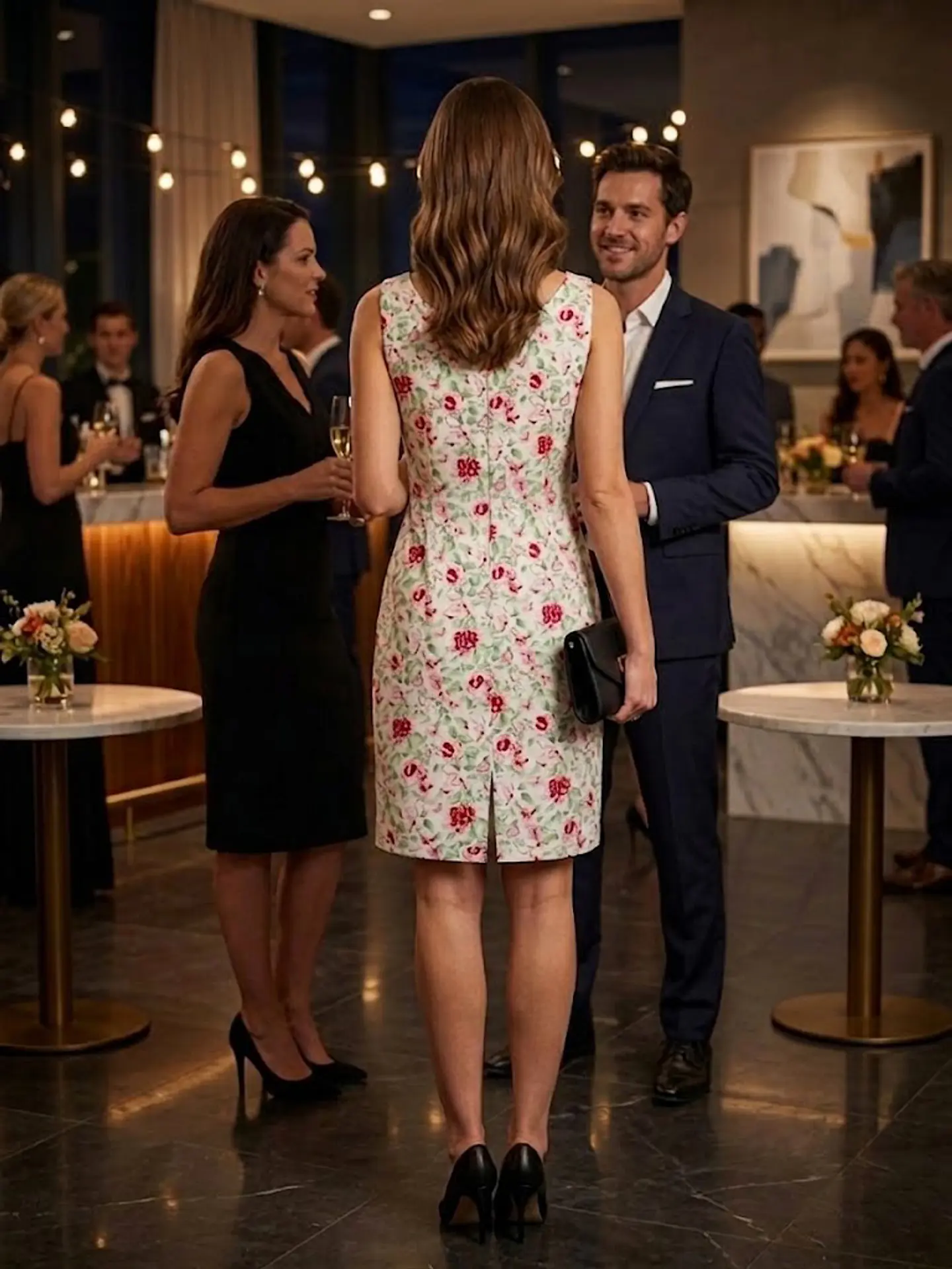 Vestido Estampado Floral Anastassia - Talla 40 4
