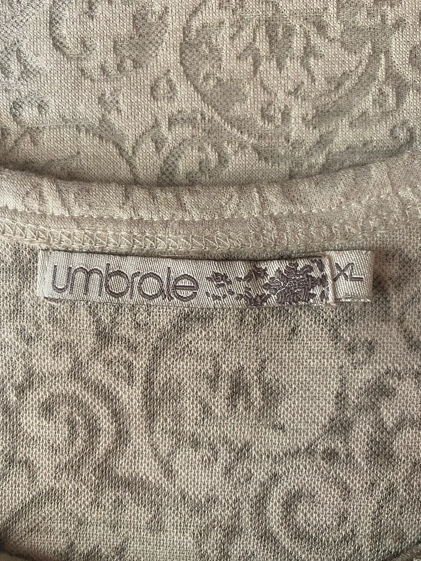 Polera Estampada Manga 3/4 Umbrale - Talla XL 6