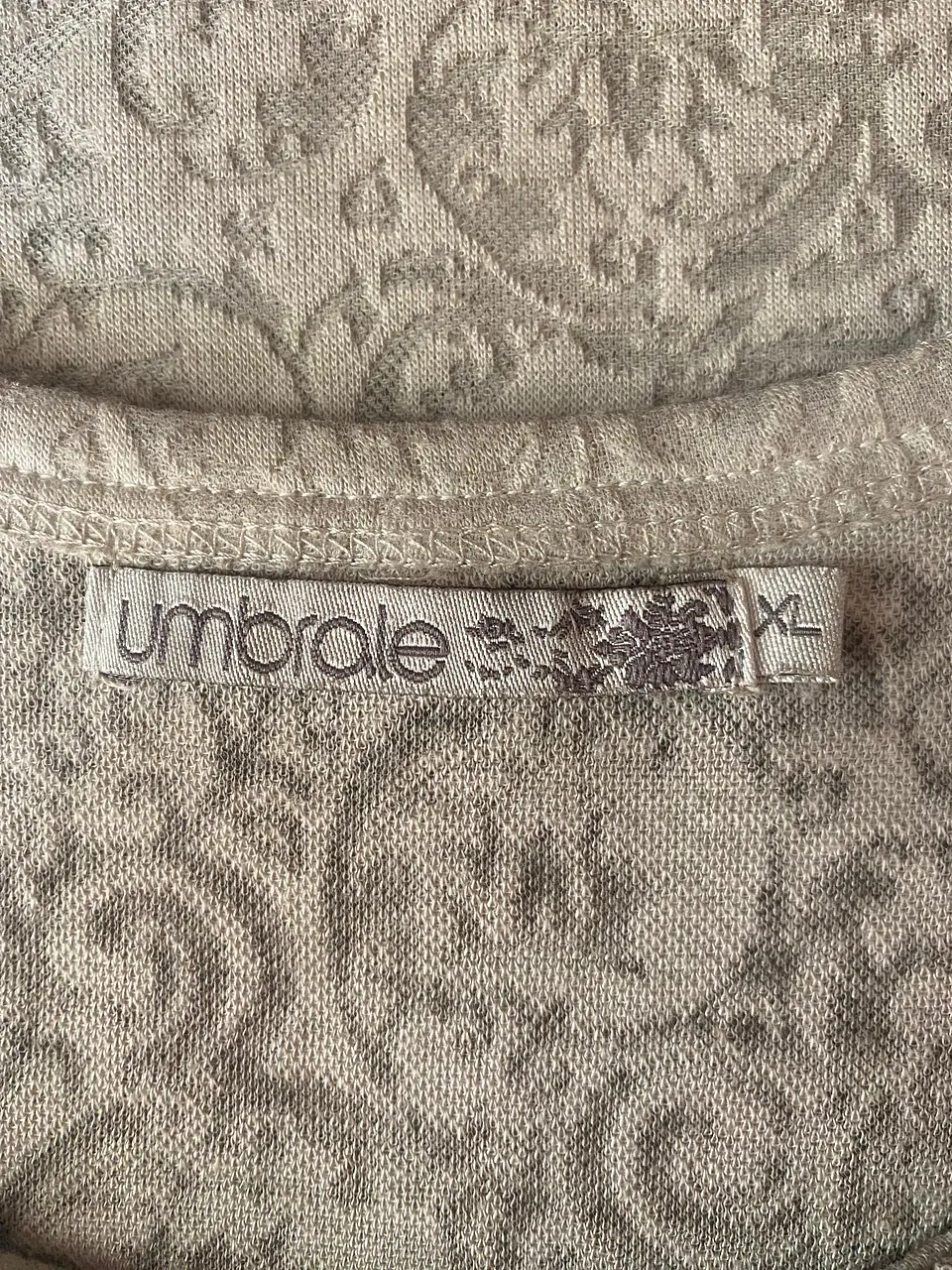 Polera Estampada Manga 3/4 Umbrale - Talla XL 6