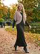 Cardigan Tapado Tipo Torera Tejido Beige Talla M - Miniatura 3