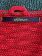 Skunkfunk Suéter Rojo Talla S/M - Jersey Tejido de Mujer con Cuello en V - Miniatura 6